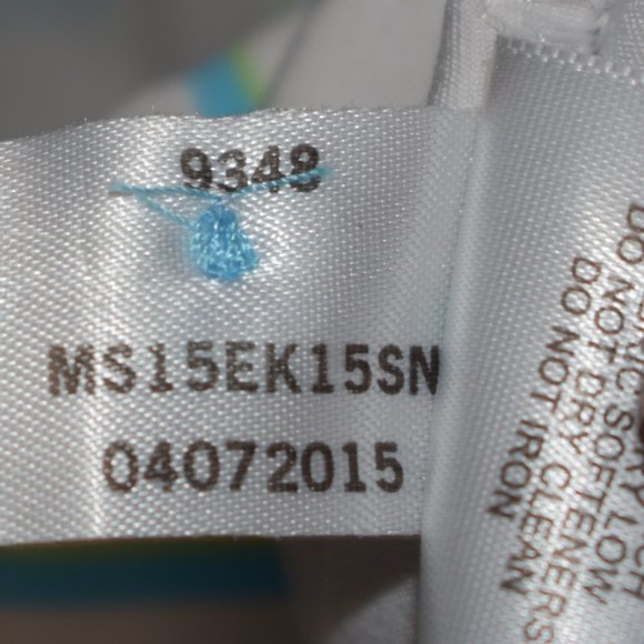 Peter Millar Summer Comfort Golf Polo Blue/Green/White Striped XXL - Picture 6 of 7